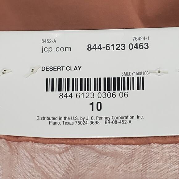 a.n.a. Desert Clay Mid-Rise Jegging Career Size 10 - Picture 7 of 9